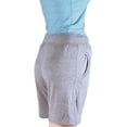 thumbnail image 2 of Ladies Drawstring Cotton Lycra Euro Design Casual Sports Bermuda Shorts, 2 of 2