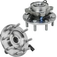 thumbnail image 3 of Detroit Axle - 6pc Front Wheel Bearing Hubs Kit for 2007-2010 Chevrolet Silverado GMC Sierra 3500 HD [8 Lugs], 2 Wheel Bearing Hubs 4 Inner Outer Tie Rods 2008 2009 Replacement, 3 of 7