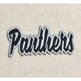thumbnail image 2 of Panthers - Black/Gray - Team Mascot - Words/Names - Iron on Applique/Embroidered Patch, 2 of 4