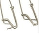 thumbnail image 2 of Sonducket Clips de palangre de pesca de acero inoxidable, colgador de pescado, conector giratorio a presión, accesorio de actividad de lago de Pescar, 2 of 6
