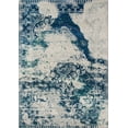 thumbnail image 1 of Momeni Rugs LOFT0LO-09BLU5376 Loft Collection, Contemporary Area Rug, 5'3" x 7'6", Blue, 1 of 4