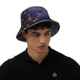 thumbnail image 4 of Balery Mystery House Halloween Night Sombreros para el sol para hombre y mujer, sombrero de pescador con UPF 50+, 4 of 6