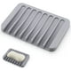 thumbnail image 1 of Jabonera de 1 pieza, jabonera, jabonera de baño, jabonera de silicona, jabonera de cocina, jabonera de ducha para baño, cocina (gris) (11,5 x 8 x 1 cm), 1 of 5