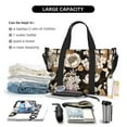 thumbnail image 4 of Travel Duffle Bag Retro hydrangeas Travel Tote Bags Carry on Luggage Waterproof Weekender Bags with Top Handle Adjustable Shoulde Strap for Travel Gym, 4 of 5