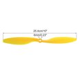 thumbnail image 2 of Unique Bargains 1045 Propellers CW CCW 10x4.5 Prop 2-Vane Fixed-Wing Yellow Replacement Props with Adapter Rings, 16 Pack, 2 of 4
