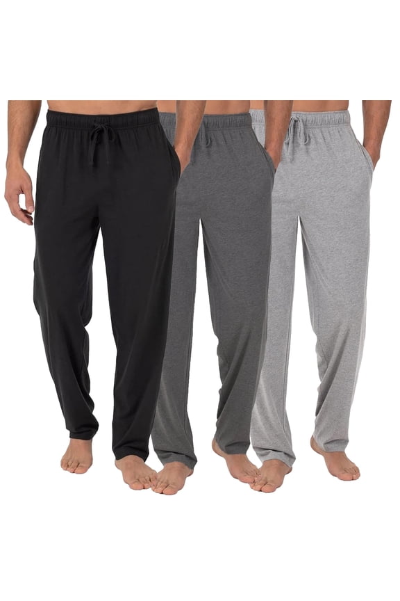 3-Pack Men's Classic Lounge Pants (Sizes, S-3XL)
