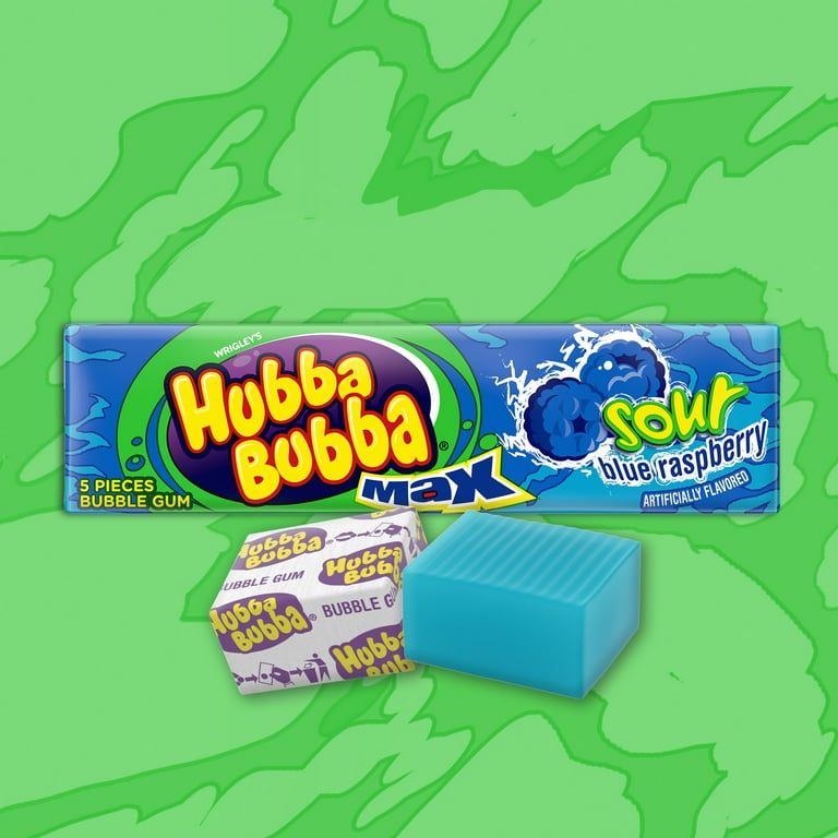 Hubba Bubba Bubble Tape Sour Blue Raspberry - 2 oz/12 pack