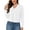 Pure White, variant on UVPLove Women's Lightweight Cardigan Sweater, Size L