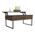 thumbnail image 2 of Tuhome Table Basse Relevable en Bois d'Ingénierie Moderne Noyer Nora, 2 of 12