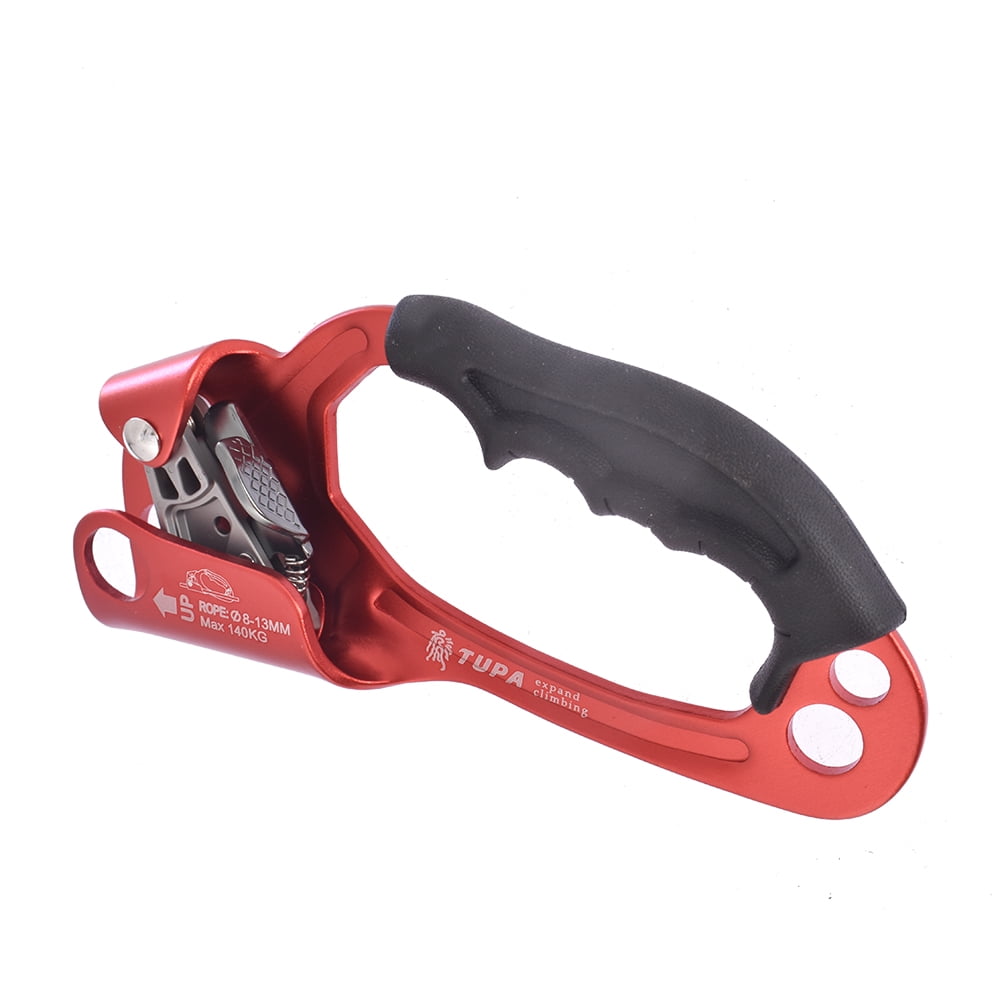 Genrics For 8 9-13mm Gear Rope L/R Hand Ascender Rock Climbing Tree Arborist Rappelling