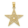 thumbnail image 1 of 14k Filigree Star Pendant in 14k Yellow Gold, 1 of 3
