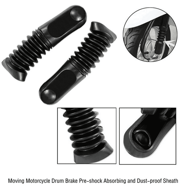 4X Motorcycle Absorber Cover Front Shock Absorber Protection Rubber for  JOG50 3KJ Motorcycle Scooter Accessories 