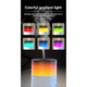 thumbnail image 5 of Humidificador con Luz LED, Máquina de Aromaterapia, Difusor de Aceites Esenciales Silencioso por USB, Humidificador de Aire con Nebulización de Luz , Color Negro, 5 of 5
