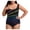 Black, variant on Lowprofile Women One-Piece Swimsuit (Women's plus), 4XL