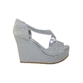 thumbnail image 2 of SANDALIA DE VESTIR Y FIESTA LEON TACONES PLATA MUJER DAMA PIKE 912127 LEON 912127, 2 of 3