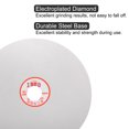 thumbnail image 4 of Uxcell Diamond Sanding Grinding Disc 8" Grit 1800 1" Arbor Hole Flat Lap Wheel Disk Polishing Discs, 4 of 6