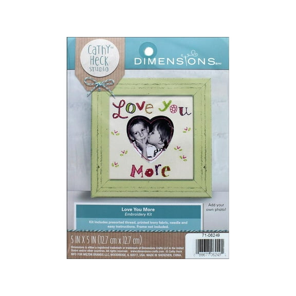 Dimensions Embroidery Kit CH Love You More