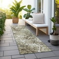thumbnail image 6 of Addison Rugs Chantille Indoor/Outdoor Transitional Floral Beige Washable Runner Rug, 2'3" x 7'6", 6 of 6
