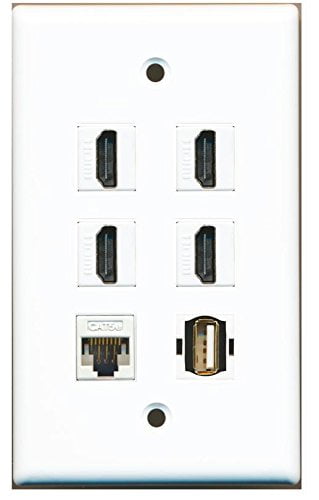 Nordx/CDT AX101432 2 Port Interface Wall Plate Almond 25 pack 