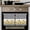 Black White, variant on Sunflower 1 Pack Kitchen Towel, Water Absorbent Dish Towel, Retro Buffalo Plaid Yelloe Beige Country Bee Decorative Hand Towels - Quick Drying Cloth for Cooking Baking, 18x28 Inch