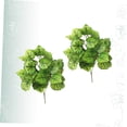 thumbnail image 3 of TABLETREANDS 2Ud Adorno De Plantas Artificiales Para Y Fotografía Con Hojas Realistas En Verde Para Eventos, 3 of 8