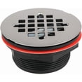 thumbnail image 3 of Streamline GB-2535-144-BL 60 in. x 36 in. Alcove Acrylic Shower Base in Glossy Black With Right Drain, Drain Included, 3 of 4