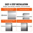 thumbnail image 6 of VEVOR 121 Pack T316 Stainless Steel Protector Sleeves for 1/8" Wire Rope Cable Railing, DIY Balustrade T316 Marine Grade, Come with A Free Drill Bit, Silver, 6 of 9