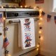 thumbnail image 5 of CaiYueKe 4th of July Patriotic Kitchen Towels American Flag Stars Dish Towels Independence Day Hand Towel Red White Blue 250th Anniversary for Kitchen Housewarming Gifts Memorial Day Home, 16" x 24", 5 of 7