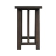 thumbnail image 3 of Bowery Hill Transitional 24"H Counter Height Wood Dining Bench in Rustic Gray, 3 of 10