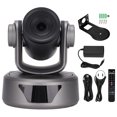 thumbnail image 2 of Video Conference Camera 1080P FHD PTZ Video Conferencing System 3x Optical Zoom AI Tracking, Remote Control, 120 Wide View, For Conferencing Education, 2 of 8