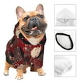 thumbnail image 3 of Salouo African Women A Pattern Small Dog Hoodie Sweatshirts Dog Clothes Coat Clothing Puppy Sweater Outfit Pullover Pet Winter Coat Sweater Outfit-Small, 3 of 7