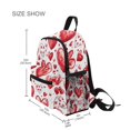thumbnail image 3 of ALAZA Watercolor Heart School Backpack Small Bookbag Mini Bags, 3 of 6