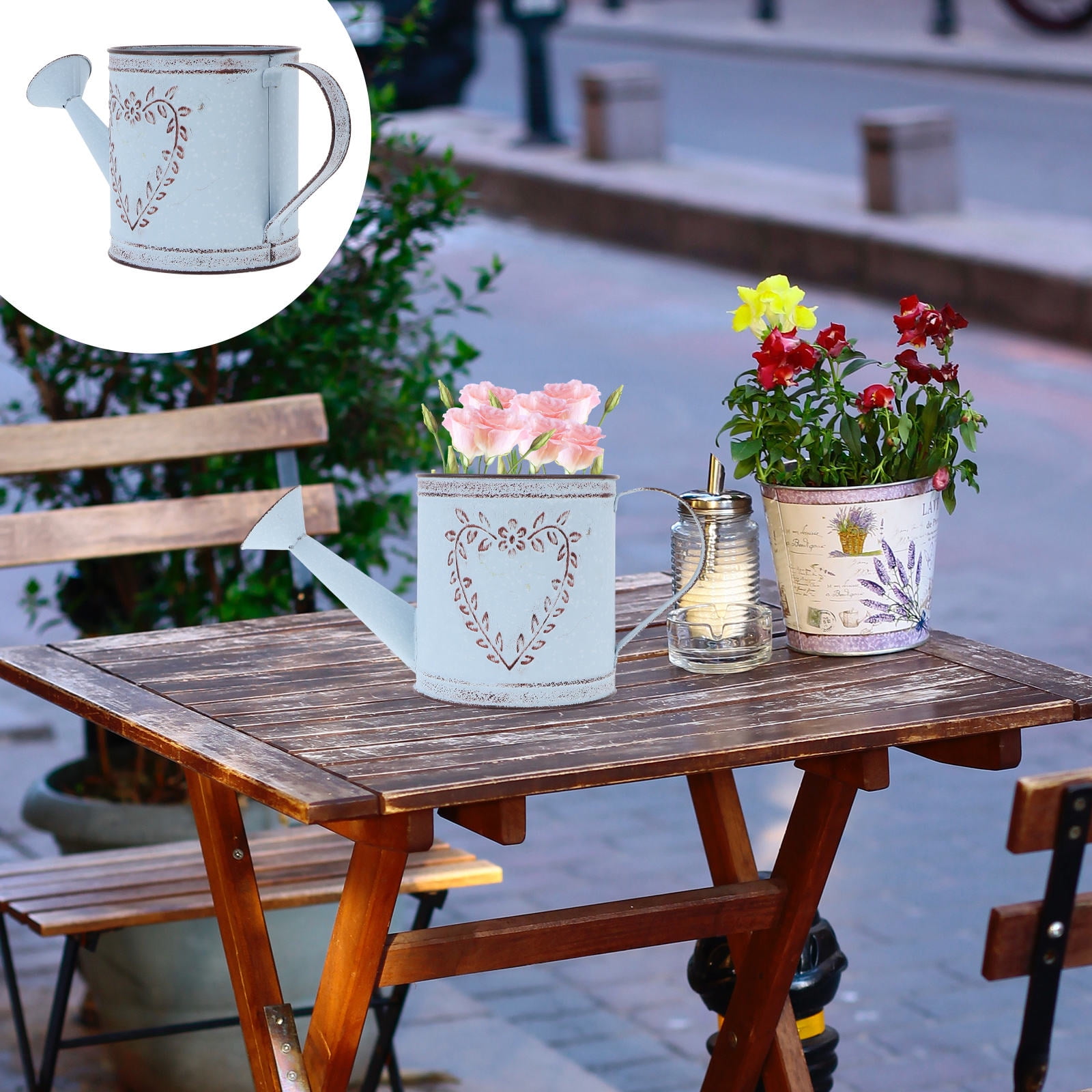 LABSERRON Watering Can Indoor White Warm Color Finishes Homeowners 1Pack