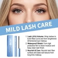 thumbnail image 5 of Waterproof Curling Mascara, Long‑Lasting Lengthening Volumizing Eyelash Makeup, No‑Clump Separated Lashes, Smudge‑Proof Nourishing Eye Cosmetic for Daily & Travel Use, 5 of 9