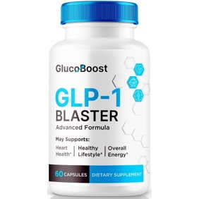 GlucoBoost Capsules, Official GlucoBoost GLP-1 Booster, All Natural Formula to Maintain Stable Healthy Levels, Premium Blood Support Vitamins, Gluco Boost Review (60 Capsules)