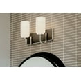 thumbnail image 3 of Brushed Nickel Two Light Bath from the Solia Collection, 3 of 7