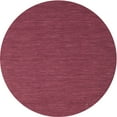 thumbnail image 1 of Ahgly Company Machine Washable Indoor Round Contemporary Bright Maroon Red Area Rugs, 5' Round, 1 of 7