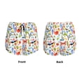 thumbnail image 6 of Goofa Hello Summer2 Printed Women 2 in 1 Running Shorts,Quick Dry Athletic Workout Shorts,High Waisted Athletic Shorts with Liner Pockets-, 6 of 9