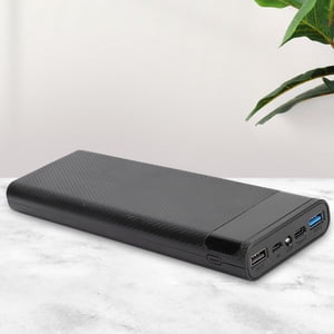 Power Bank Kit DIY Power Bank Shell, Power Bank Case DIY Power Bank Accessory Portable Battery Box Shell, for Mobile Power DIY black
