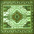 thumbnail image 1 of Ahgly Company Indoor Square Persian Green Traditional Area Rugs, 3' Square, 1 of 1