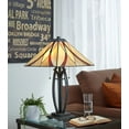thumbnail image 4 of Geometric 2 Light Tiffany Table Lamp Bailey Street Home 71-Bel-802937, 4 of 10