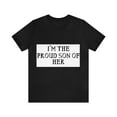 thumbnail image 4 of PROUD SON OF HER (ADULT) Unisex Jersey Short Sleeve Tee, 4 of 64