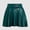 Sky Blue, variant on Women's Fashion High Waist Pleated Solid Color Short Skirt Loose Skirt Metallic Skater Skirt Sparkly Shiny Flared Pleated A Line Mini Skort Cage Skirt Lingerie Skirt Too Too Skirt for Women Latex
