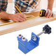 thumbnail image 1 of 15 Oblique Hole Locator Woodworking Drill Kit, Easy to Use, Adjustable Base, High Hardness Iron Material, Labor Saving, 1 of 7