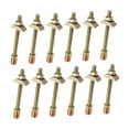 thumbnail image 3 of 12x Muebles Conectores de muebles Hardware de fijación con tuercas accesorios de acero M8 para el escritorio de la oficina del marco de la cama M8x80 mm, 3 of 8