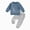 A10-Blue, variant on Ccpelsie Toddler Baby Boy Fall Winter Clothes Color Block Long Sleeve Sweatshirt Pullover Tops Joggers Pants Outfit Set(Khaki,2-3 Years)