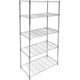 thumbnail image 1 of Estantería de almacenamiento Simple Deluxe Heavy Duty de 5 niveles, cromada, 1 of 6
