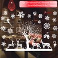 thumbnail image 1 of Pegatinas de Feliz Navidad para decoración de ventanas, pegatina de pared de alce de Papá Noel para exhibición de puertas y ventanas del hogar, Feliz Año Nuevo, 2023, 1 of 4
