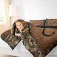 thumbnail image 4 of Homewish Fishing Hook Full Size Comforter Sets,Rustic Farmhouse Cabin Bedding Comforter Set,Countryside Autumn Leaves Bedding Sets For Teens,Super Cozy Room Decor Reversible,3pcs, 4 of 8