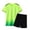 Green, variant on Ulanda Boys Soccer Jersey for Kid School Practice Training Unform Game Football Soccer Jersey Knit Set 2PCS Shirt and Shorts (Navy, 11-12 Years)